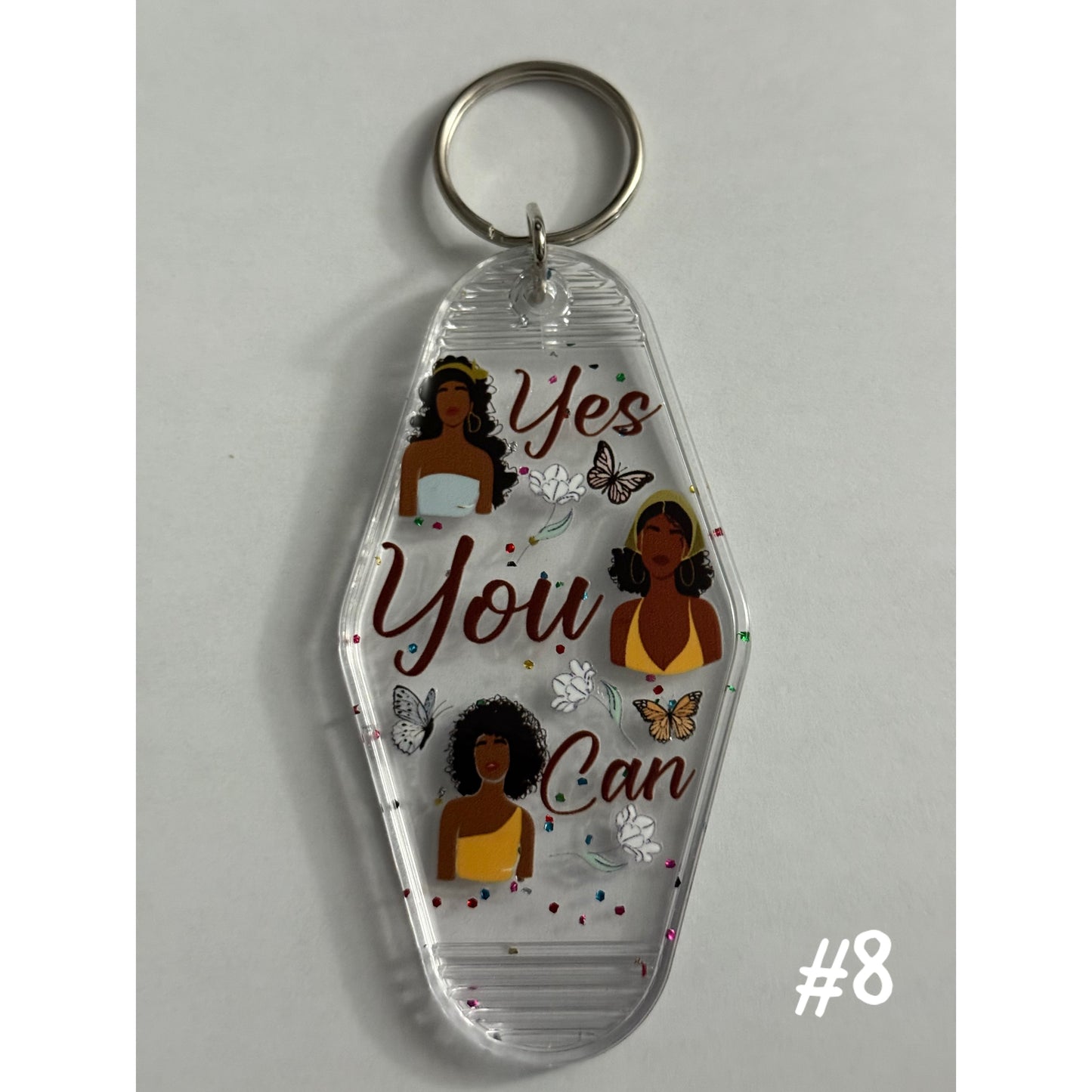 Positive Affirmation Key Rings