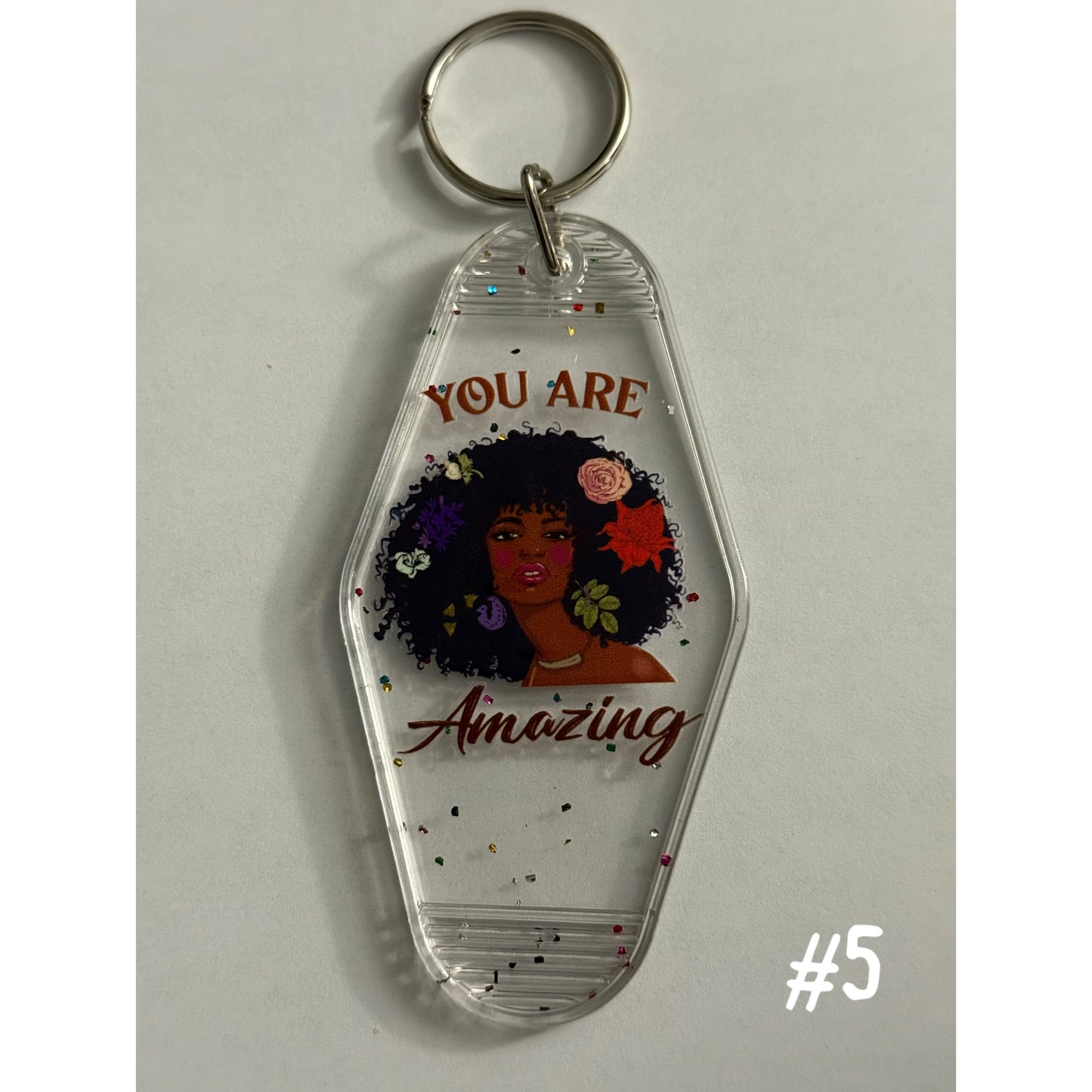 Positive Affirmation Key Rings