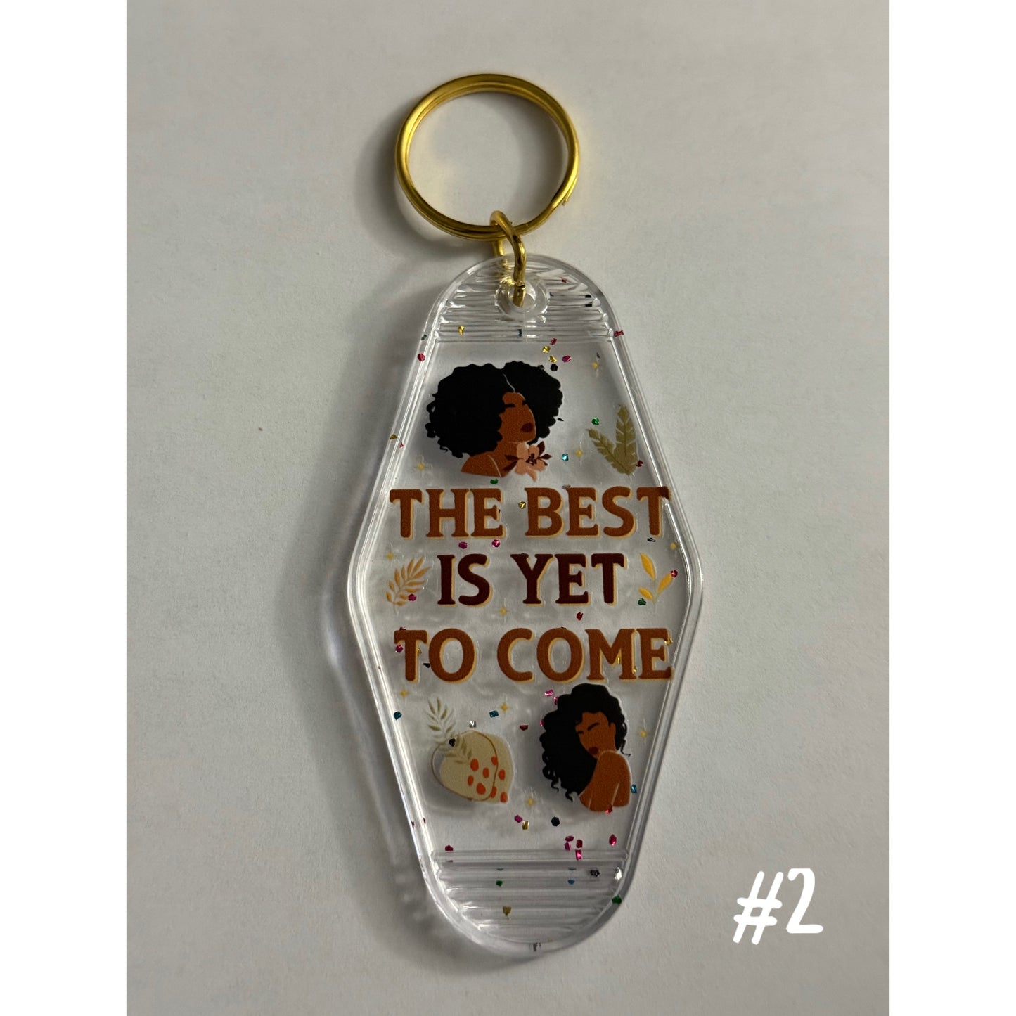 Positive Affirmation Key Rings