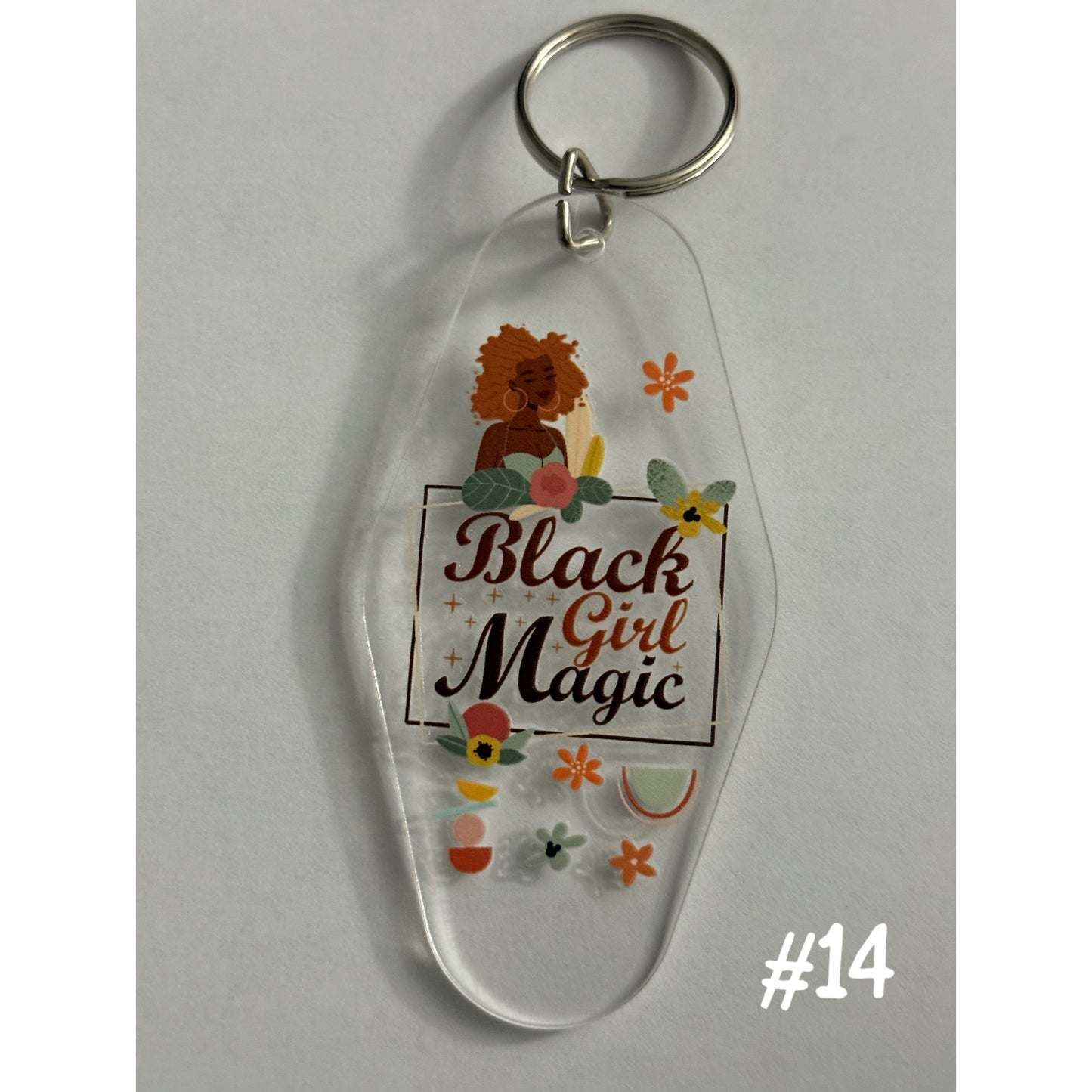 Positive Affirmation Key Rings
