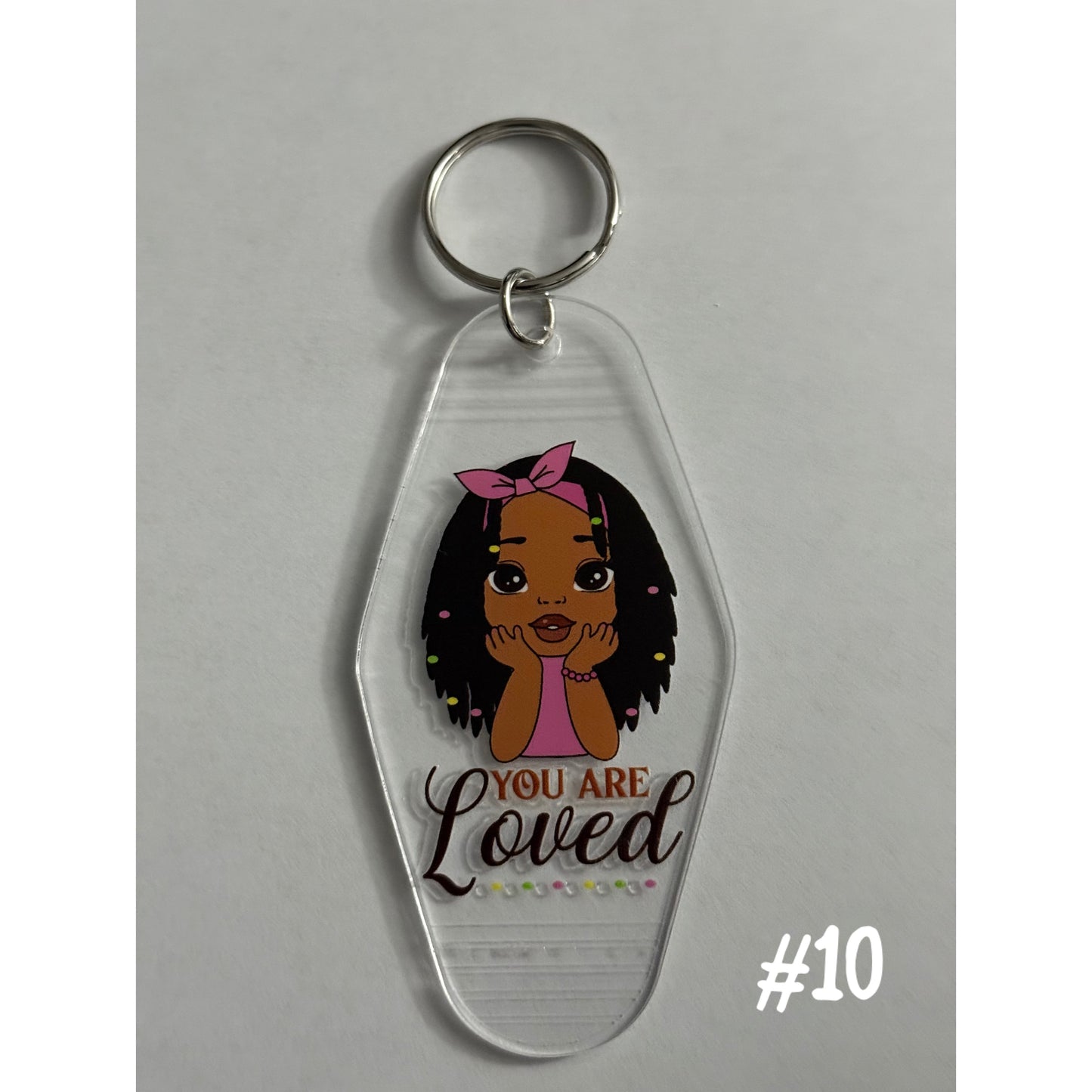 Positive Affirmation Key Rings
