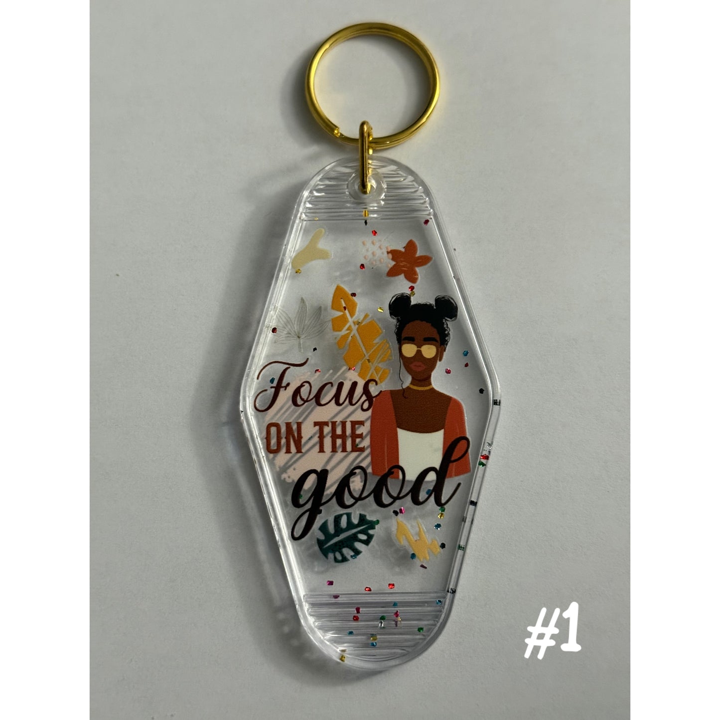 Positive Affirmation Key Rings
