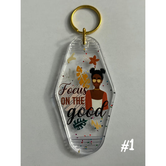 Positive Affirmation Key Rings