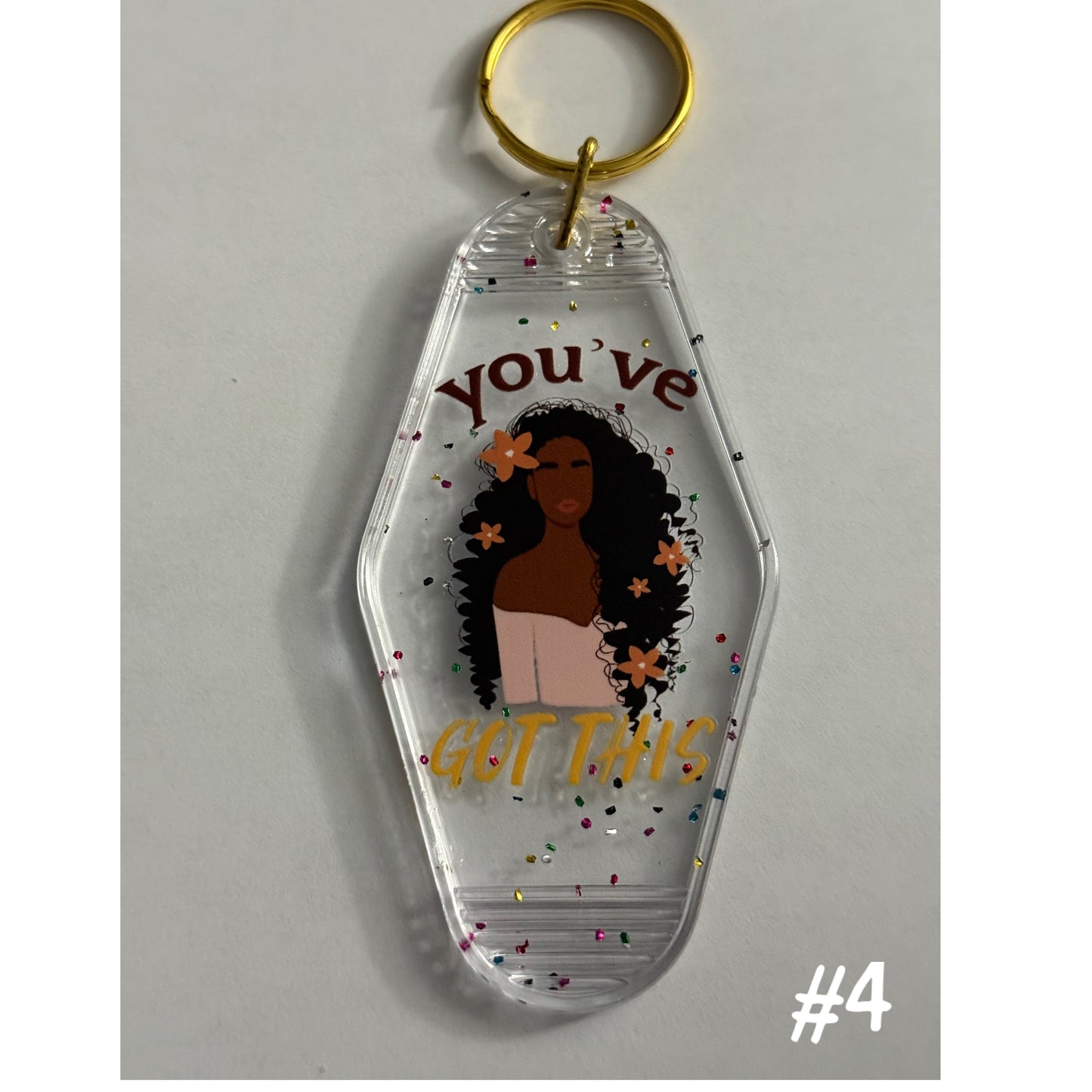 Positive Affirmation Key Rings